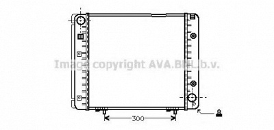 AVA QUALITY COOLING ms2080 -  Радиатор, охлаждение двигателя